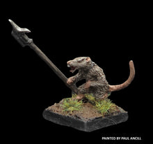 Load image into Gallery viewer, 53-0224: Ratling Warrior, Unarmored (Separate Heads)
