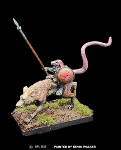 53-0266/48-0882:  Ratling Cavalry Rider, Hooded [rider and mount]