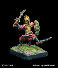 Load image into Gallery viewer, 53-0562: Insect Warrior, Heavy Infantry, with Sword and Dagger