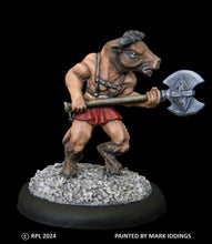 Load image into Gallery viewer, 53-0601: Minotaur Infantry with Double Headed Axe