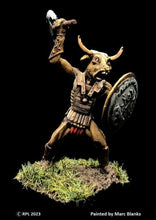 Load image into Gallery viewer, 53-0611:  Minotaur Infantry with Spear
