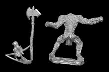 Load image into Gallery viewer, 53-0649: Unarmored Minotaur Titan with Great Axe, At Ready
