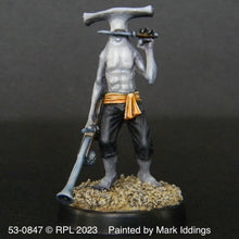 Load image into Gallery viewer, 53-0847:  HammerHead Arquebusier III, Dagger in Teeth