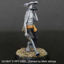 Load image into Gallery viewer, 53-0847:  HammerHead Arquebusier III, Dagger in Teeth