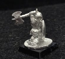 Load image into Gallery viewer, 57-0103: Dwarf with Axe Overhead and Shield, Advancing