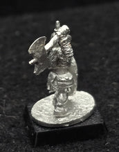 Load image into Gallery viewer, 57-0103: Dwarf with Axe Overhead and Shield, Advancing
