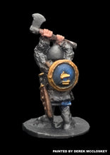 Load image into Gallery viewer, 57-0105: Dwarf with Axe Overhead