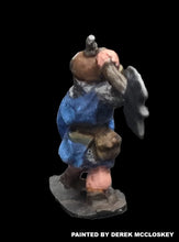 Load image into Gallery viewer, 57-0113: Dwarf with Axe Overhead and Shield