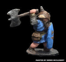 Load image into Gallery viewer, 57-0113: Dwarf with Axe Overhead and Shield