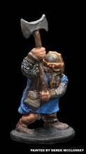 Load image into Gallery viewer, 57-0151: Dwarf Champion with Great Axe, Cloaked