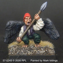 Load image into Gallery viewer, 57-0243: Winged Monkey with Spear
