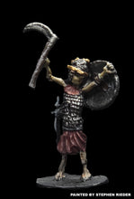 Load image into Gallery viewer, 57-0702: Skeleton with Round Shield and Weapon Raised