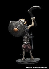 Load image into Gallery viewer, 57-0702: Skeleton with Round Shield and Weapon Raised