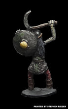Load image into Gallery viewer, 57-0718: Skeleton in Chainmail, with Sickle and Shield
