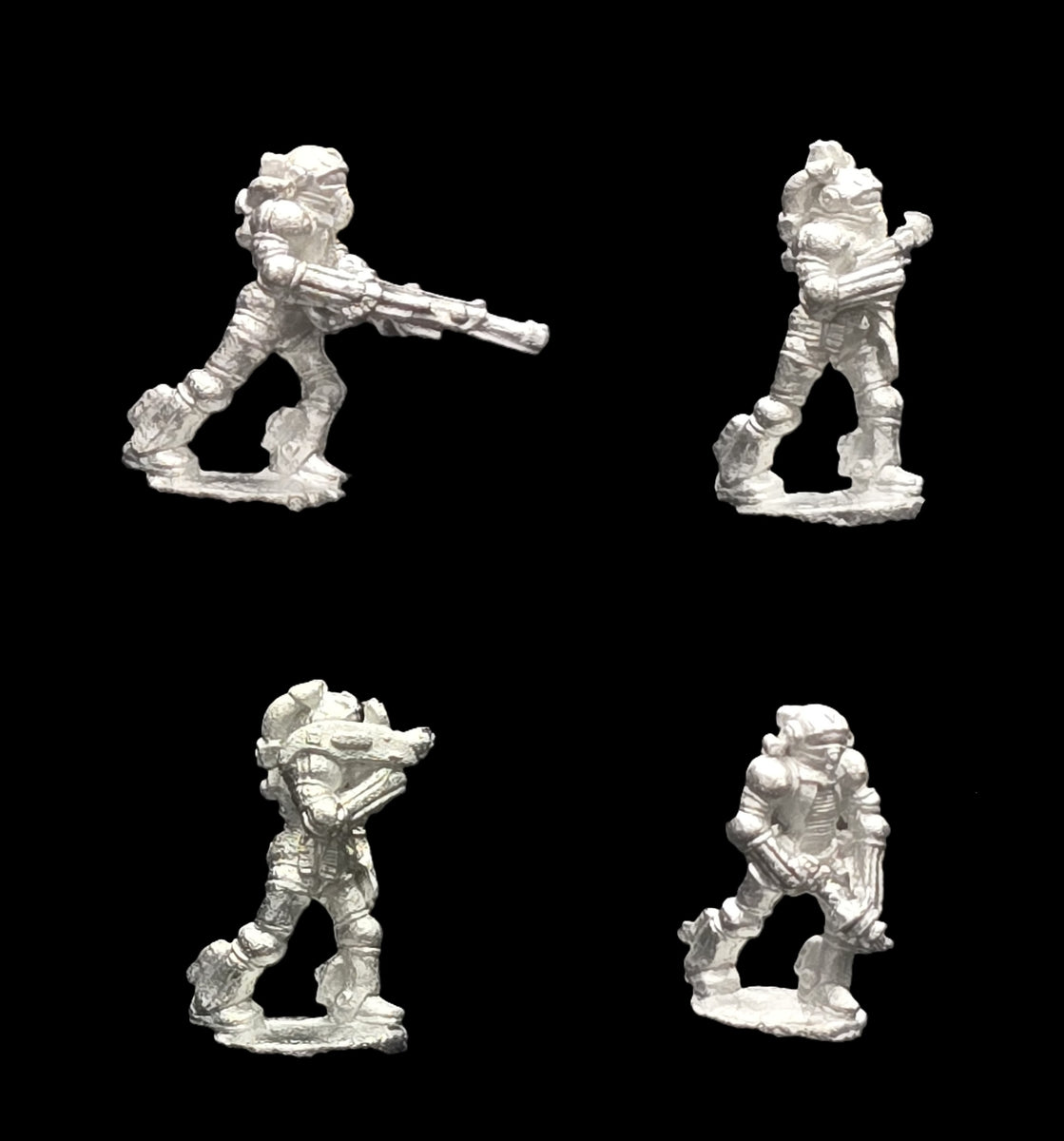 Lot De 6 Figurines Ral Partha - Miniatures Pour Jeux De Rôle Ou Collection - Occasion