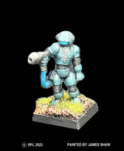 59-1941: Galactic Grenadier in Power Armor with Heat Ray