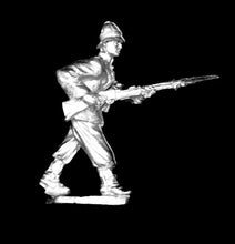 Load image into Gallery viewer, 59-2012: Victorian British Riflemen Without Gas Masks, Advancing Right