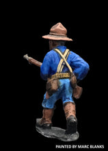 Load image into Gallery viewer, 59-3012: Victorian American Riflemen, Montana Hat Advancing Left, Rifle Forward