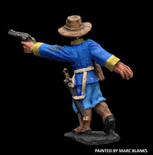 Load image into Gallery viewer, 59-3082: Victorian American Officer Firing Pistol, Slouch Hat