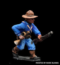 Load image into Gallery viewer, 59-3087: Victorian American Officer Advancing, with Horn, Montana Hat