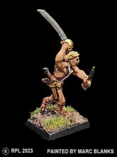 Load image into Gallery viewer, 59-9006: Earthman Renegade Sword Raised, and Dagger, Advancing