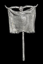 Load image into Gallery viewer, 97-9503: Square Standard with Horned Skull