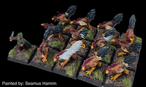 98-1339: Halfling Beastmaster with Chickens [13]