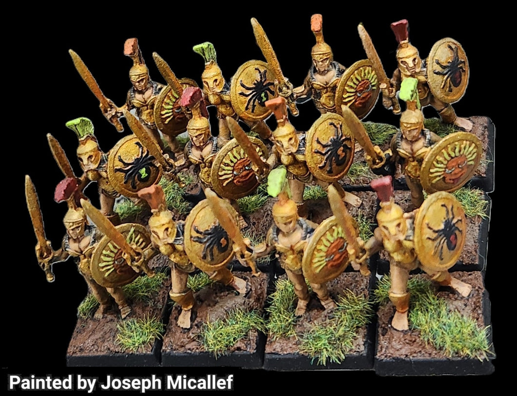 98-1502: Amazon Warriors with Swords [12]
