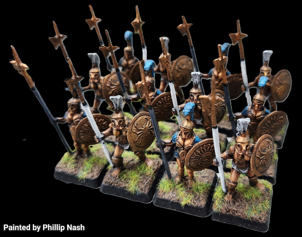 98-1505: Amazon Warriors with Halberds [12]
