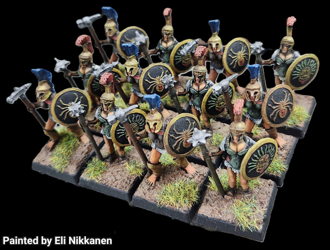 98-1506: Amazon Warriors with Maces/Hammers [12]