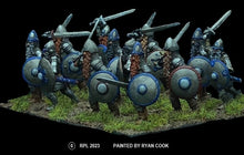 Load image into Gallery viewer, 98-2902: Thunderbolt Dwarf Warriors with Swords [12]
