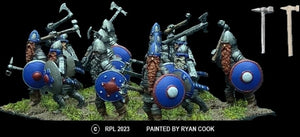 98-2906: Thunderbolt Dwarf Warriors with Hammers [12]