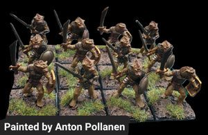 98-9102: Gnoll Warriors with Swords [12]
