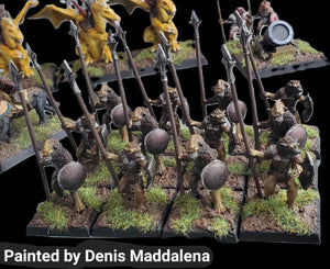 98-9103: Gnoll Warriors with Spears [12]