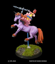 Load image into Gallery viewer, TMM-4200 Flying Pink Pony Unicorn with Magical Ballerina Fairy