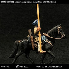Load image into Gallery viewer, 48-0331:  Horse - Colonial with Rifle
