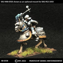 Load image into Gallery viewer, 48-0358: Horse - Ornate Plate Armor, Advancing