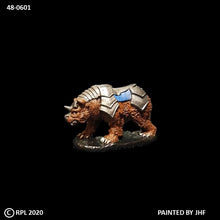 Load image into Gallery viewer, 48-0601:  Bear in Plate Armor