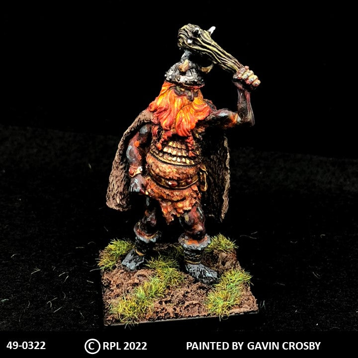 49-0322: Hill Giant, Club Overhead – Ral Partha Legacy