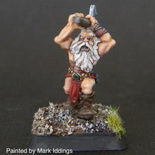 Load image into Gallery viewer, 50-0137:  Dwarf Berserker, Charging with Weapon Overhead