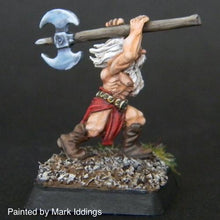 Load image into Gallery viewer, 50-0137:  Dwarf Berserker, Charging with Weapon Overhead
