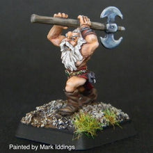 Load image into Gallery viewer, 50-0137:  Dwarf Berserker, Charging with Weapon Overhead