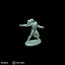 Load image into Gallery viewer, 50-0653: Snakeman Warrior with Weapon Options III