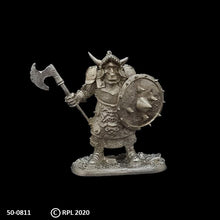 Load image into Gallery viewer, 50-0811:  Armored Ogre with Axe and Shield