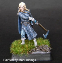 Load image into Gallery viewer, 50-0097:  Elf Warlord Swinging Axe