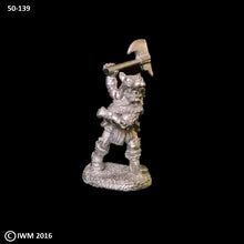 Load image into Gallery viewer, 50-0139:  Dwarf Berserker, Swinging Weapon
