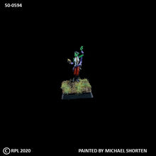 Load image into Gallery viewer, 50-0594:  Fae Mage, Female with Book and Harp I