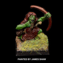 Load image into Gallery viewer, 51-0001: Goblin Archer in Cloak, Firing