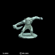 Load image into Gallery viewer, 51-0052:  Goblin Berserker, Unarmored
