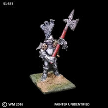 Load image into Gallery viewer, 51-0557: Chaos Guardsman with Halberd